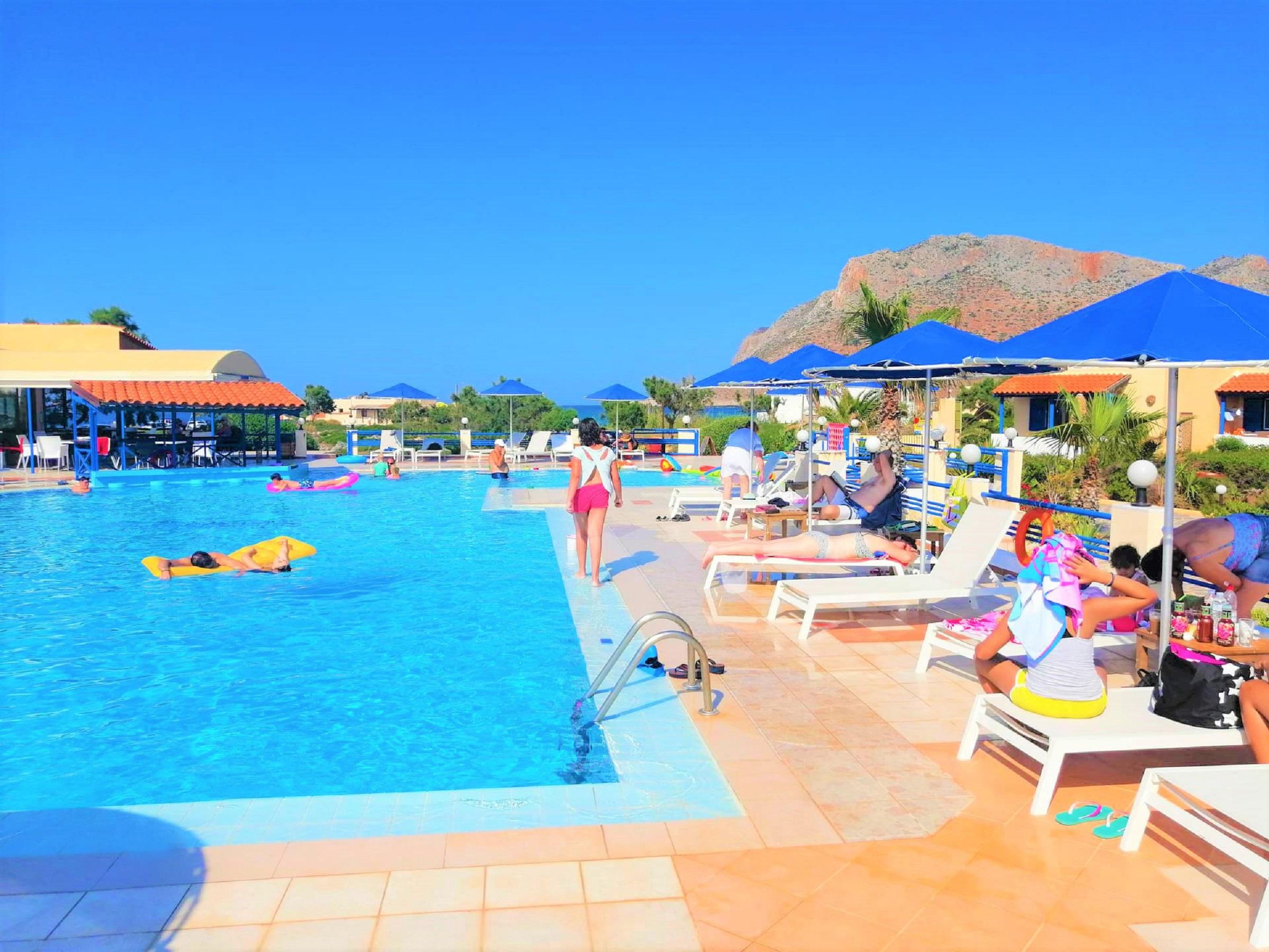 Zorbas Beach Village Hotel Stavros  Luaran gambar